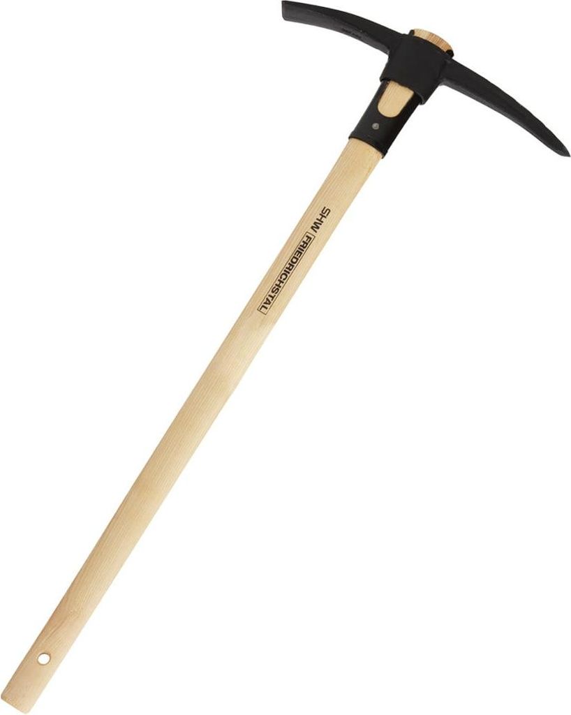 SHW Leichte Kreuzhacke mit Eschenholzstiel, 93 cm Produktbild 