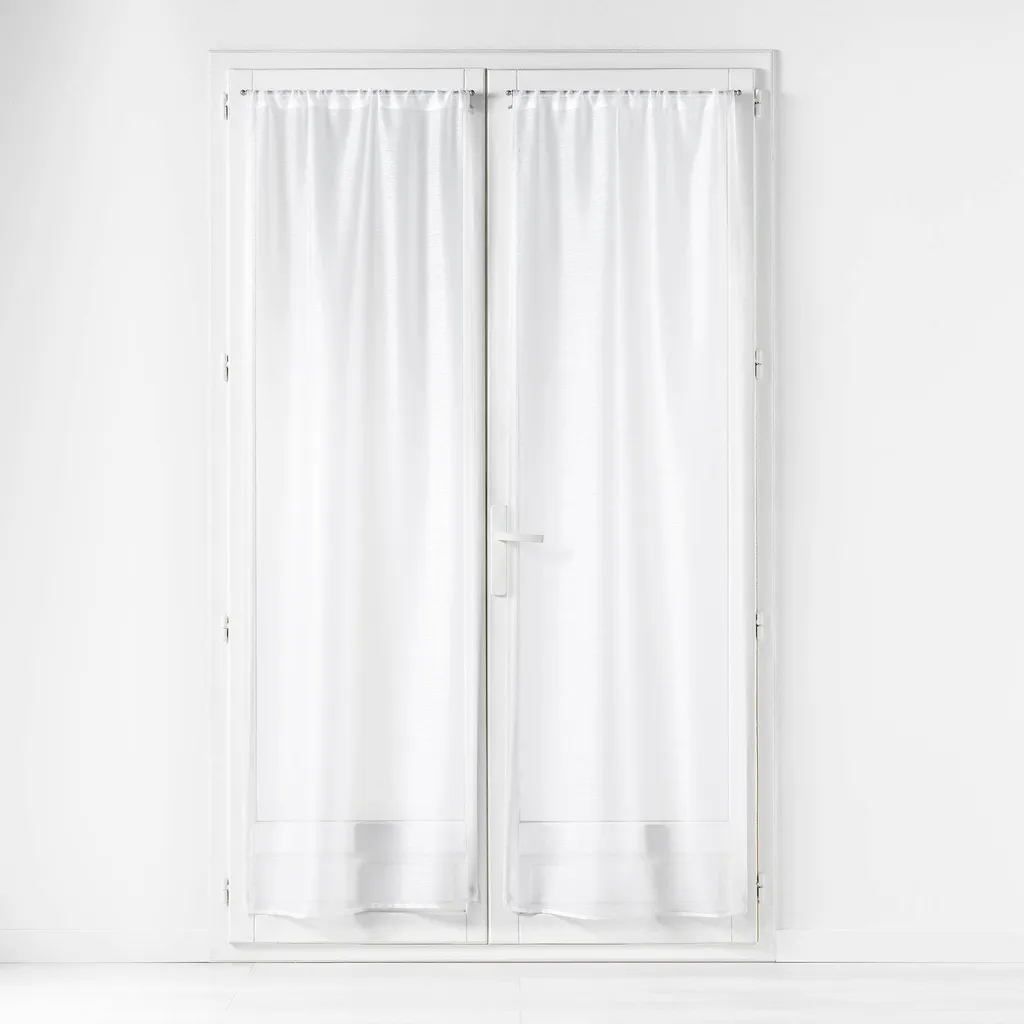 Paire de rideaux LISSEA 70x200 cm pour habiller vos fenêtres étroites
