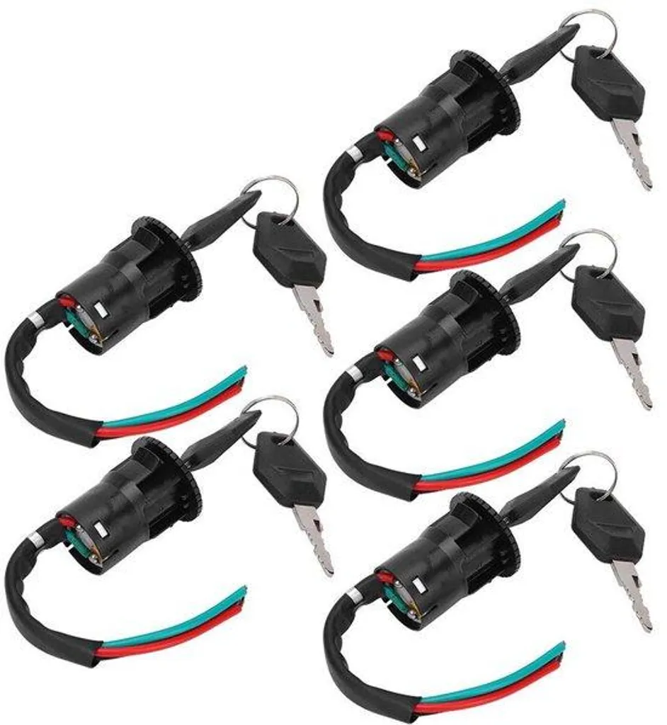 Interrupteur de démarrage électronique pour vélo électrique avec 2 clés