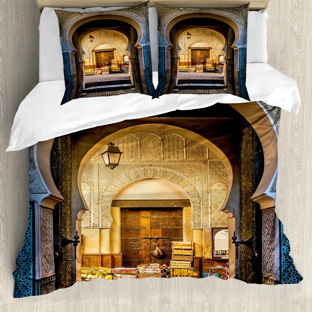 Copripiumino Matrimoniale Marocchino ABAKUHAUS Antiacaro Design Etnico