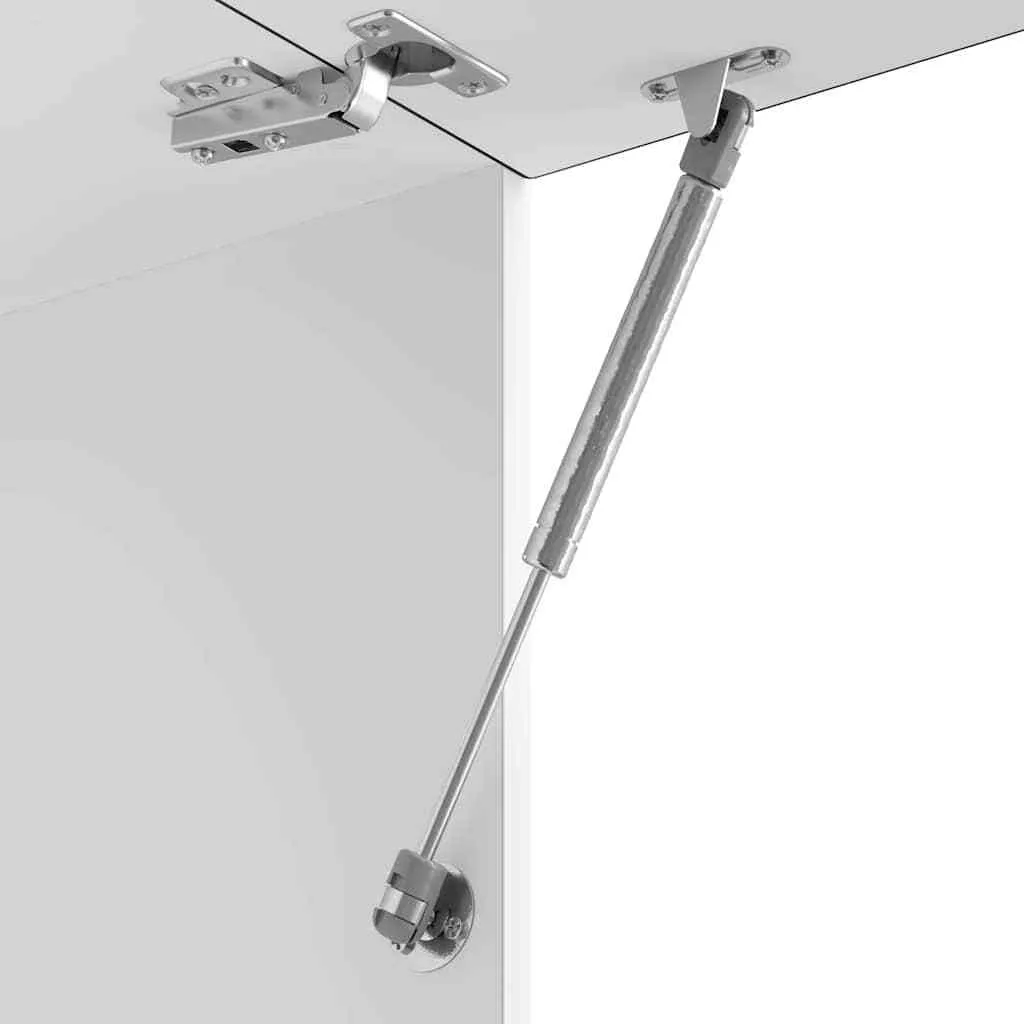 Parete Cucina Kalmar Nera: Mobile Componibile Legno Alta Qualità - 9