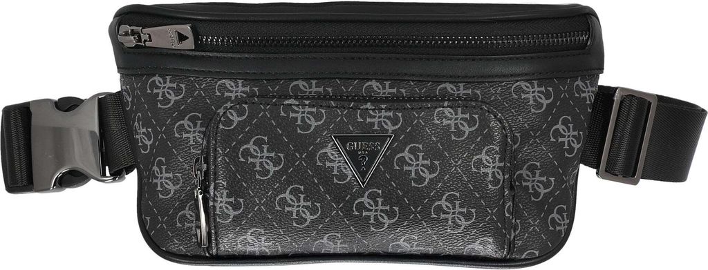 GUESS Crossbody Bum Bag Milano Dark Black : schwarz-05 Farbsortierung: schwarz-05