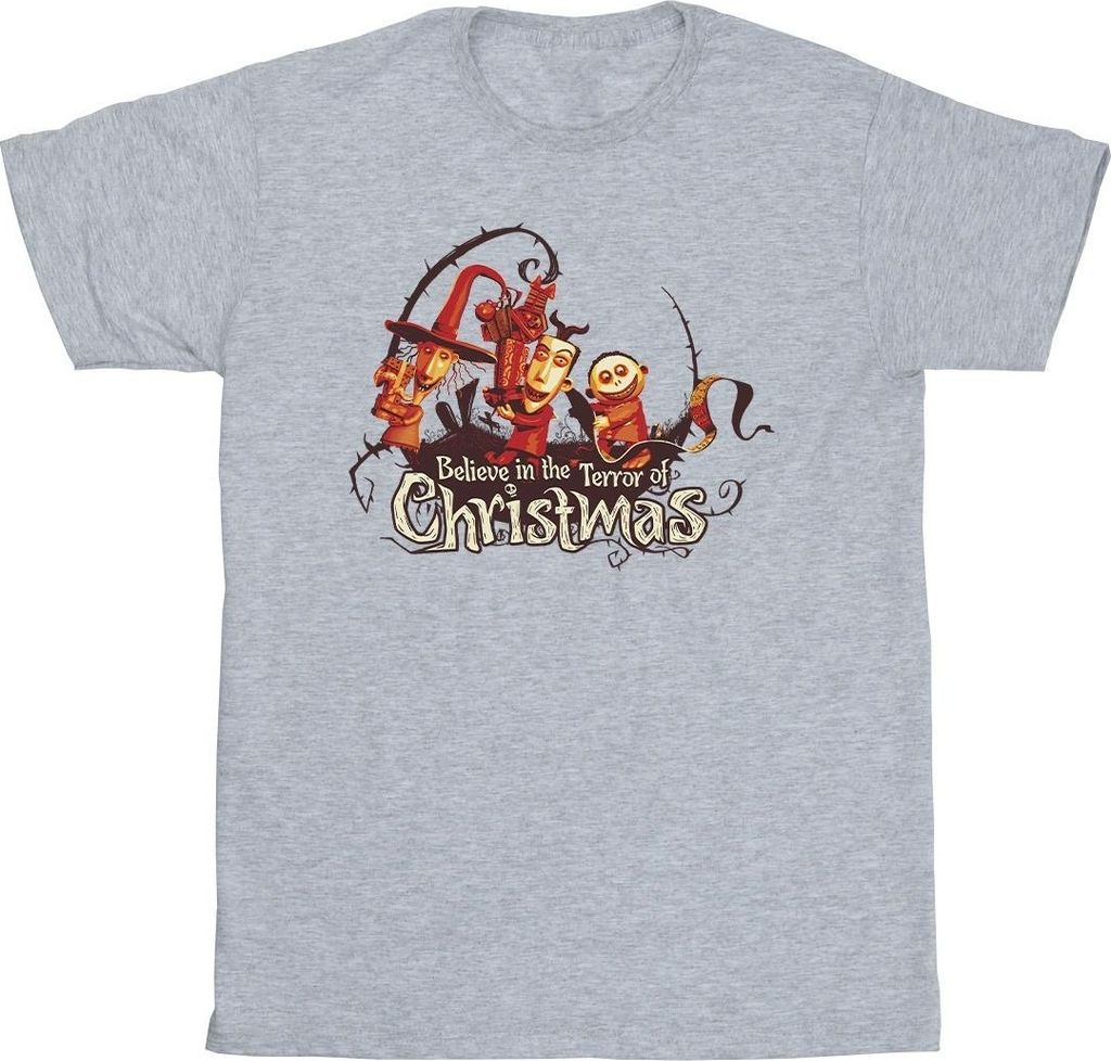 Disney - "The Nightmare Before Christmas" T-Shirt für Herren BI51534 (XXL) (Grau)