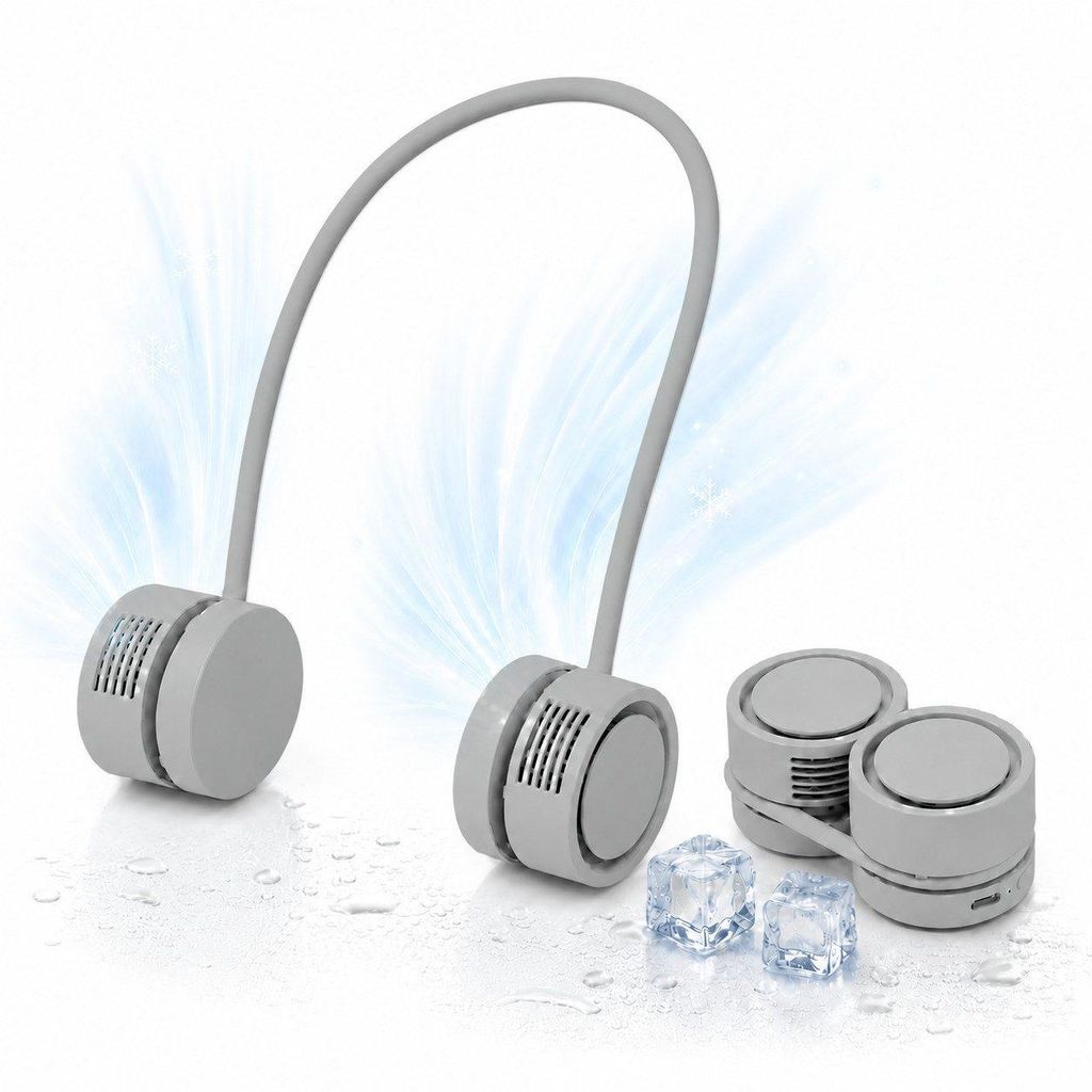 Umhängeventilator Nackenventilator 360° verstellbar Produktbild 