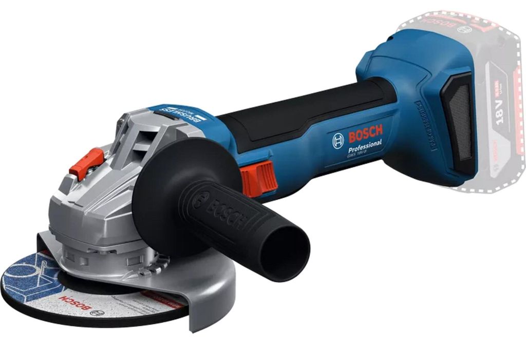 Angle Grinder - Bosch - GWS 18V-8 - 125mm - 18V - Cordless Immagine del prodotto 