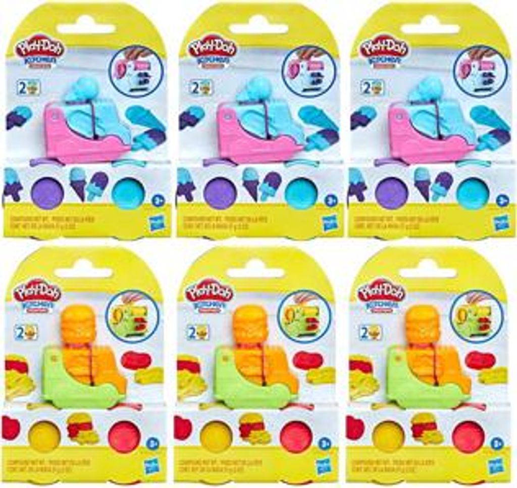 Play-Doh Mini Food Truck Spielset, lila/blau