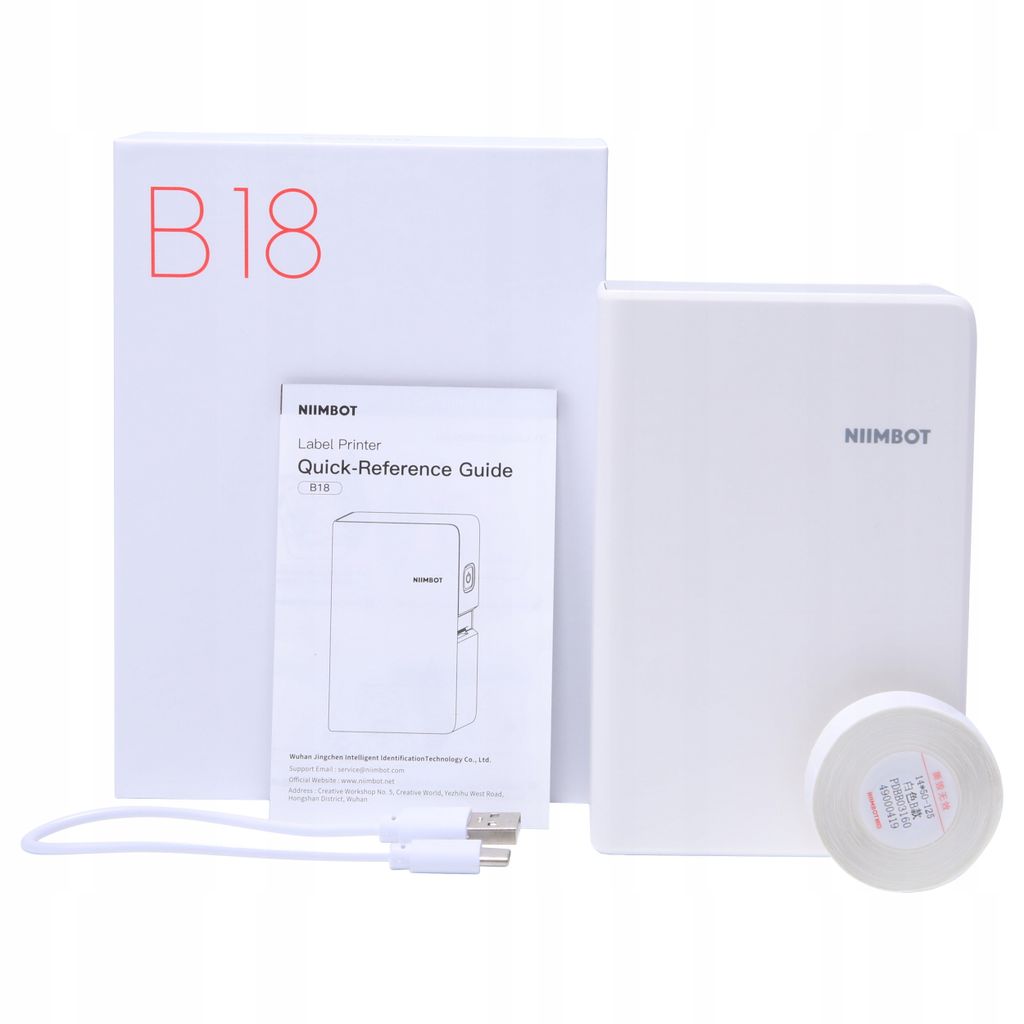 NIIMBOT - B18 - Etikettenprinter Productafbeelding 