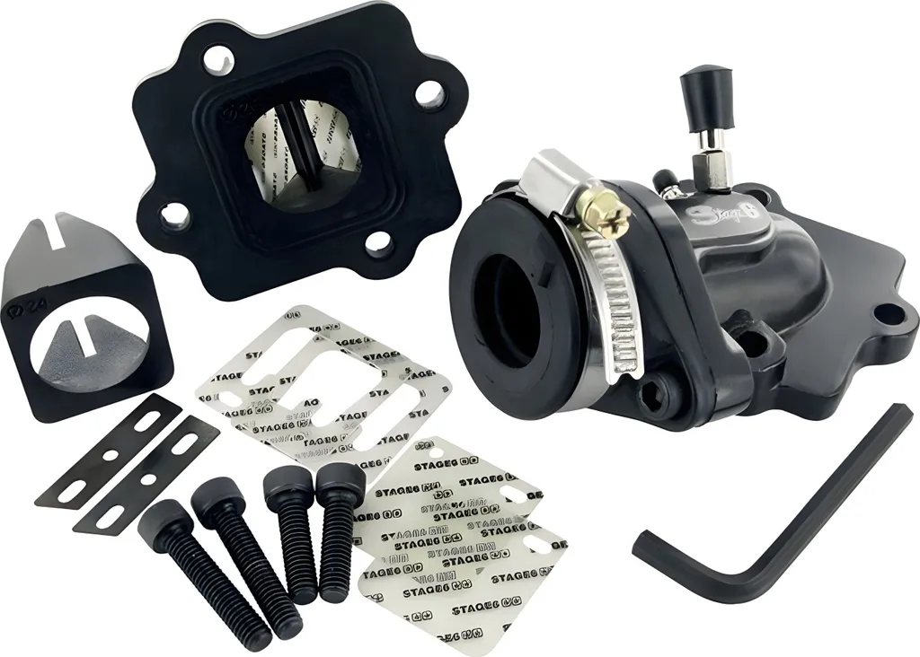 Kit admission d'air Minarelli horizontal MK2 anti-prise d'air souple