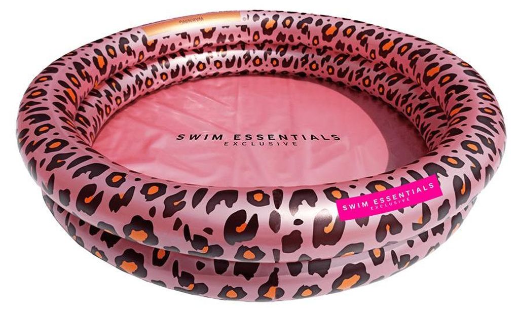 Piscine bébé imprimé léopard or rose 60x15 cm Image du produit 