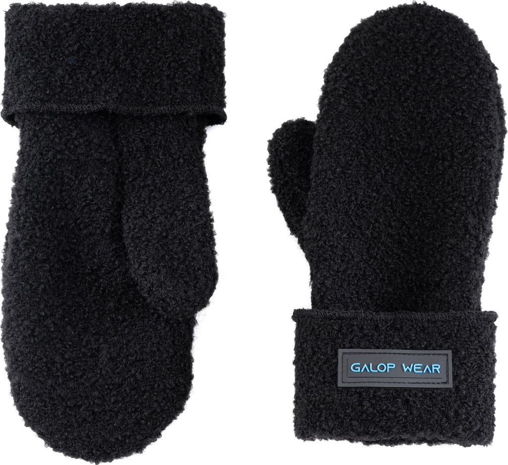 Reithandschuhe GALOP WEAR Bouclé aus Wolle