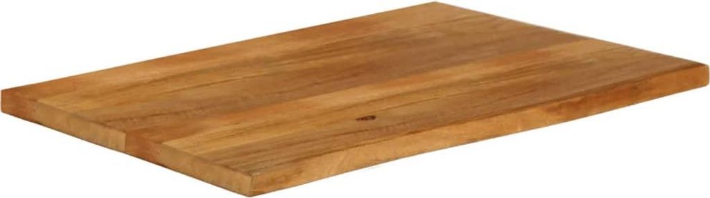 vidaXL Tischplatte mit Baumkante 110x60x2,5 cm Massivholz Produktbild 