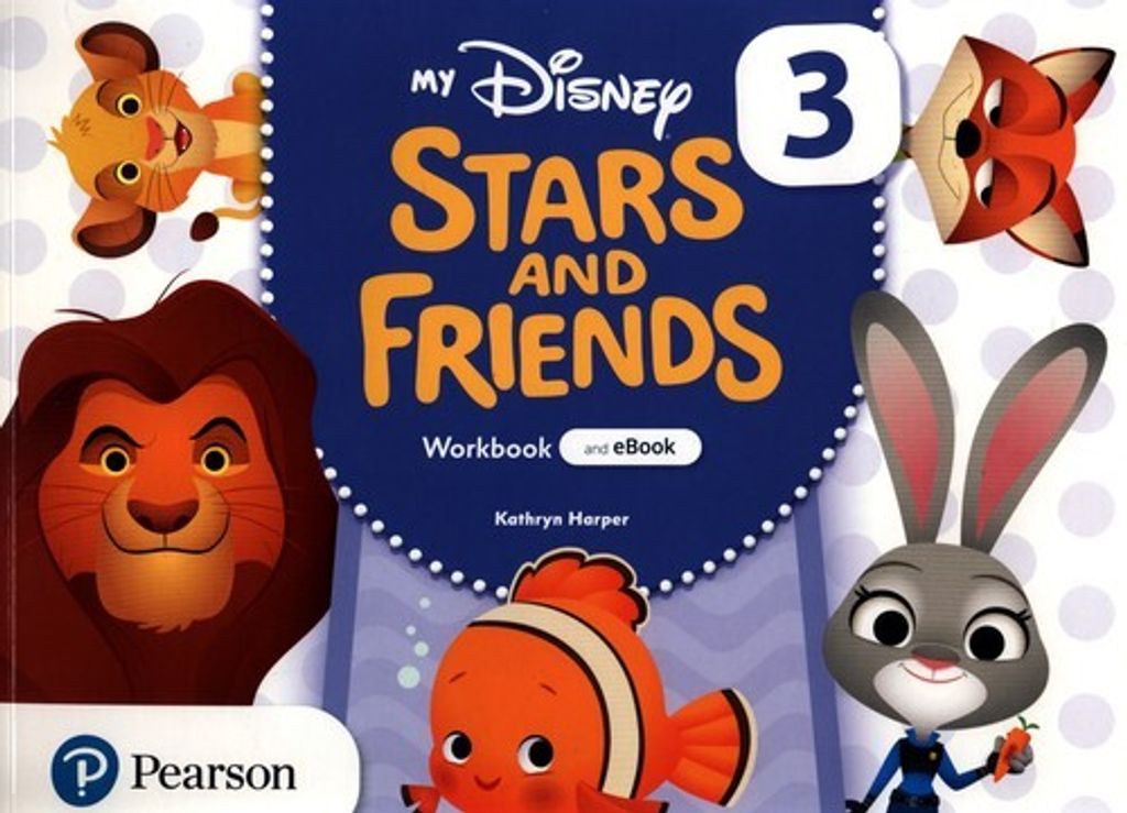 My Disney Stars and Friends 3 Workbook with eBook Zdjęcie produktu 