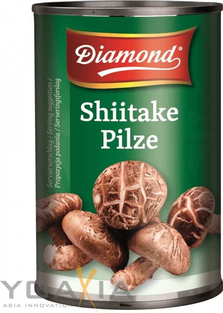 [ 284g/ 156g ATG ] DIAMOND Shiitake Pilze Ganz / Shitake Produktbild 