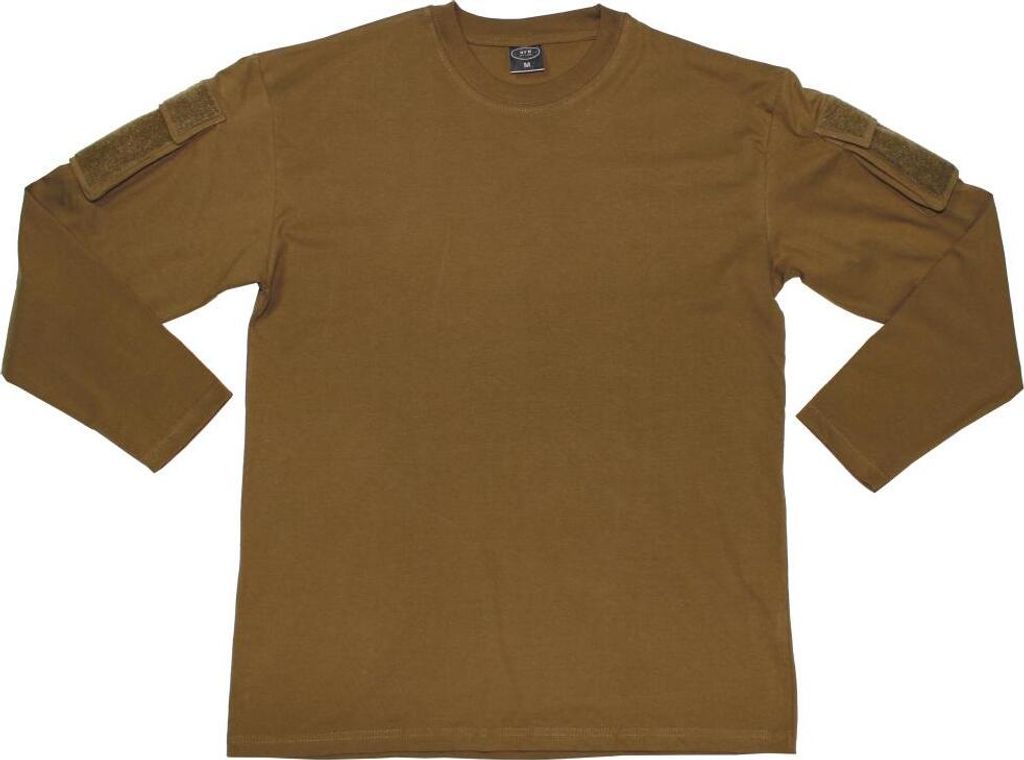 MFH US Shirt, langarm, mit Ärmeltaschen, coyote tan Produktbild 