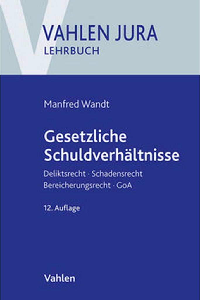 Gesetzliche Schuldverhältnisse