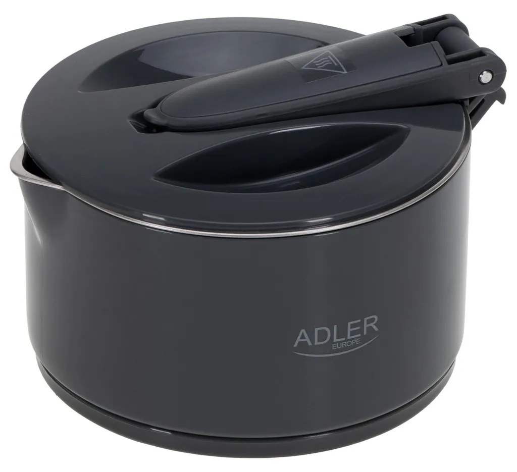 Bouilloire pliable ADLER AD 1377 g grise : la solution gain de place 0,6L - 3