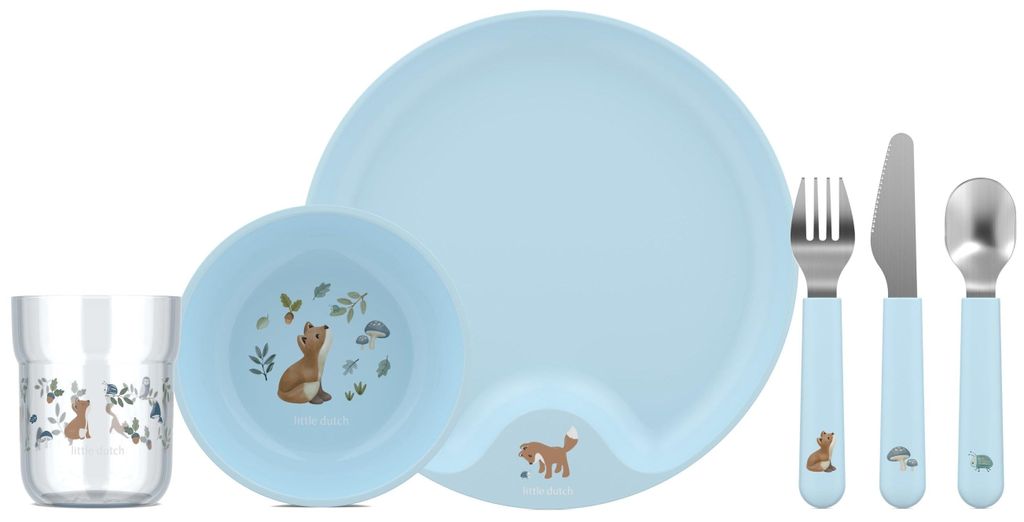 Mepal set kindergeschirr mio 6-teilig - forest friends Zdjęcie produktu 