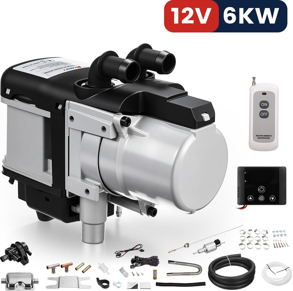 HcaloryWH-A 12V 6KW Diesel & Benzin Wasserheizung - Produktbild 
