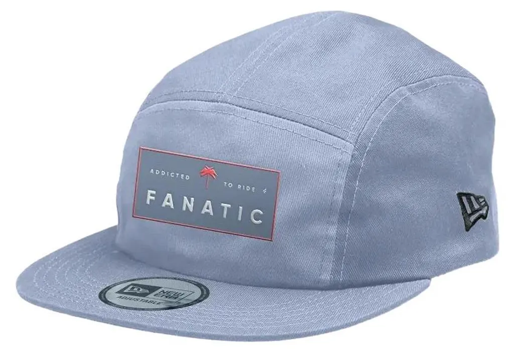 Casquette Fanatic Camber gris clair anti-transpiration ajustable