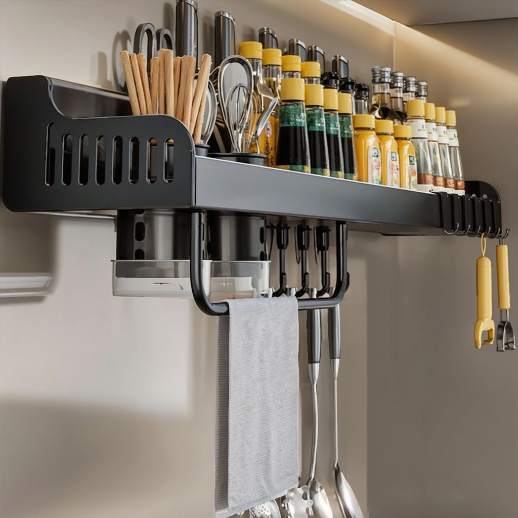 Gewürzregale, Küchenorganizer-Set, Hängendes Küchenregal Produktbild 2