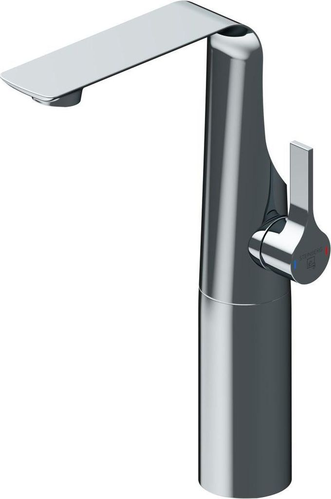 Steinberg Serie 290 Waschtisch-Einhebelmischer, mit Keramikkartusche, ohne Ablaufgarnitur, Ausladung 150mm, Höhe 305mm, 2901700