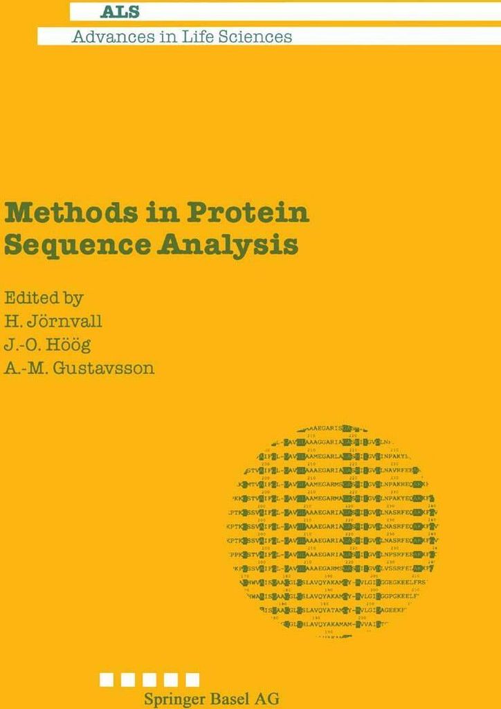 Methods in Protein Sequence Analysis