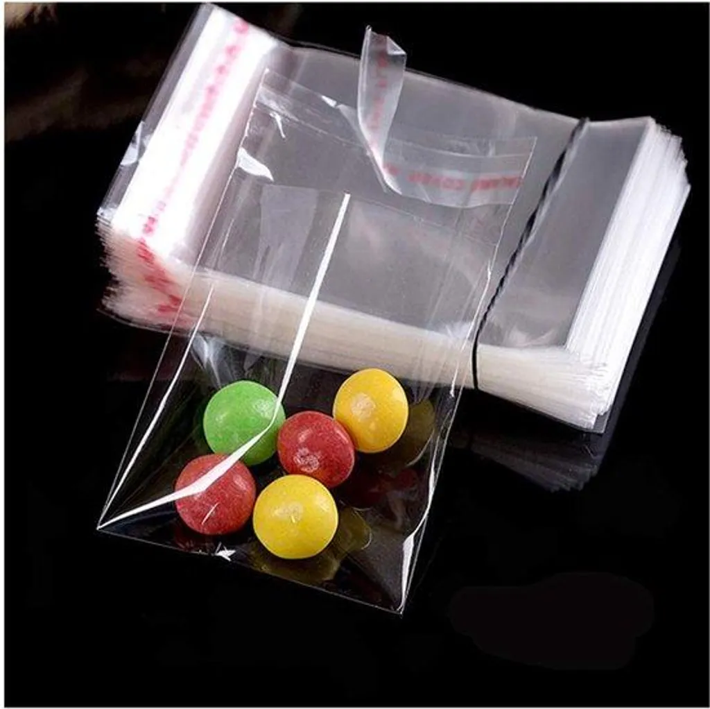 Sachets cellophane transparents 7x12 cm pour biscuits et bonbons