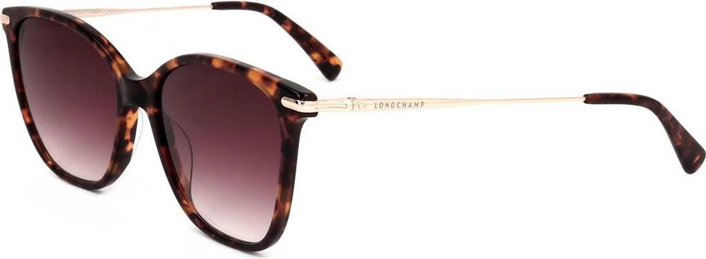 Longchamp dameszonnebril, model LO660S, met een cat-eye Productafbeelding 