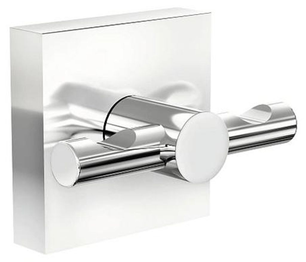 tesa Handtuchhaken EKKRO zum Kleben chrom Produktbild 
