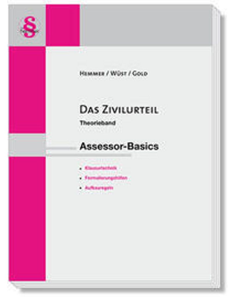 Das Zivilurteil Theorieband