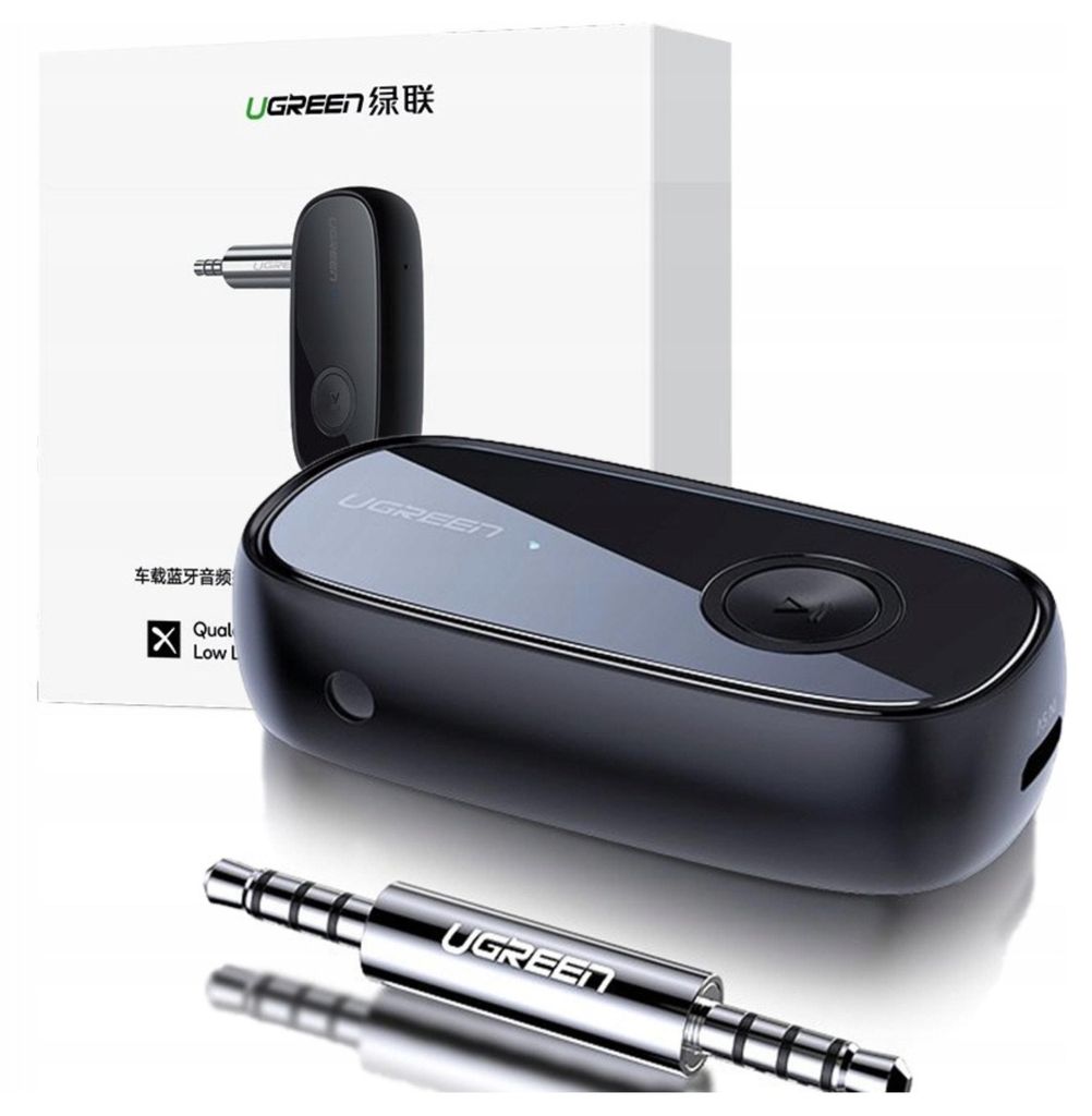 Adaptateur audio Bluetooth 5.0 Ugreen Cm279, Aptx (Noir) Image du produit 