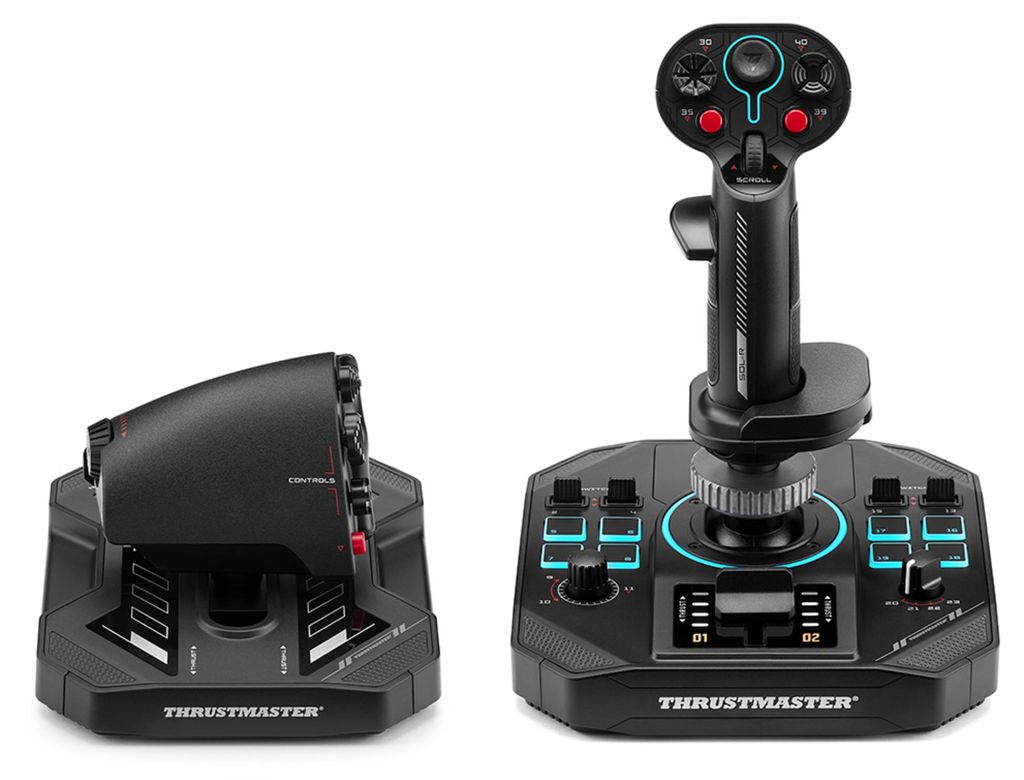 Joystick et manette des gaz - THRUSTMASTER - Sol-R 4 HOTAS Image du produit 