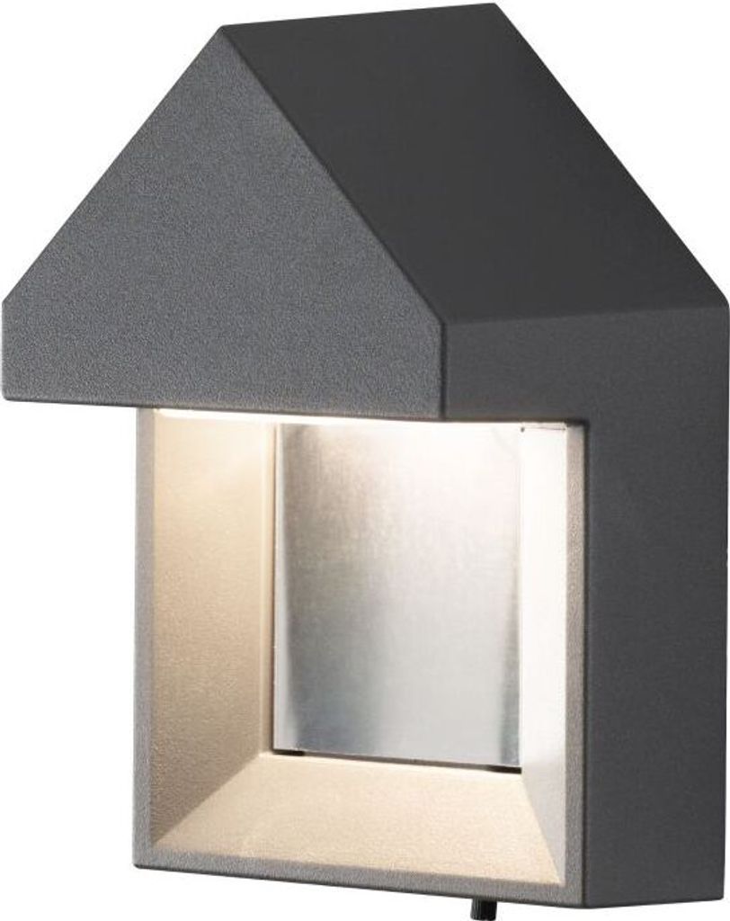 Konstsmide Cosenza High Power LED Wandleuchte - anthrazit lackiertes Aluminium; 7958-370