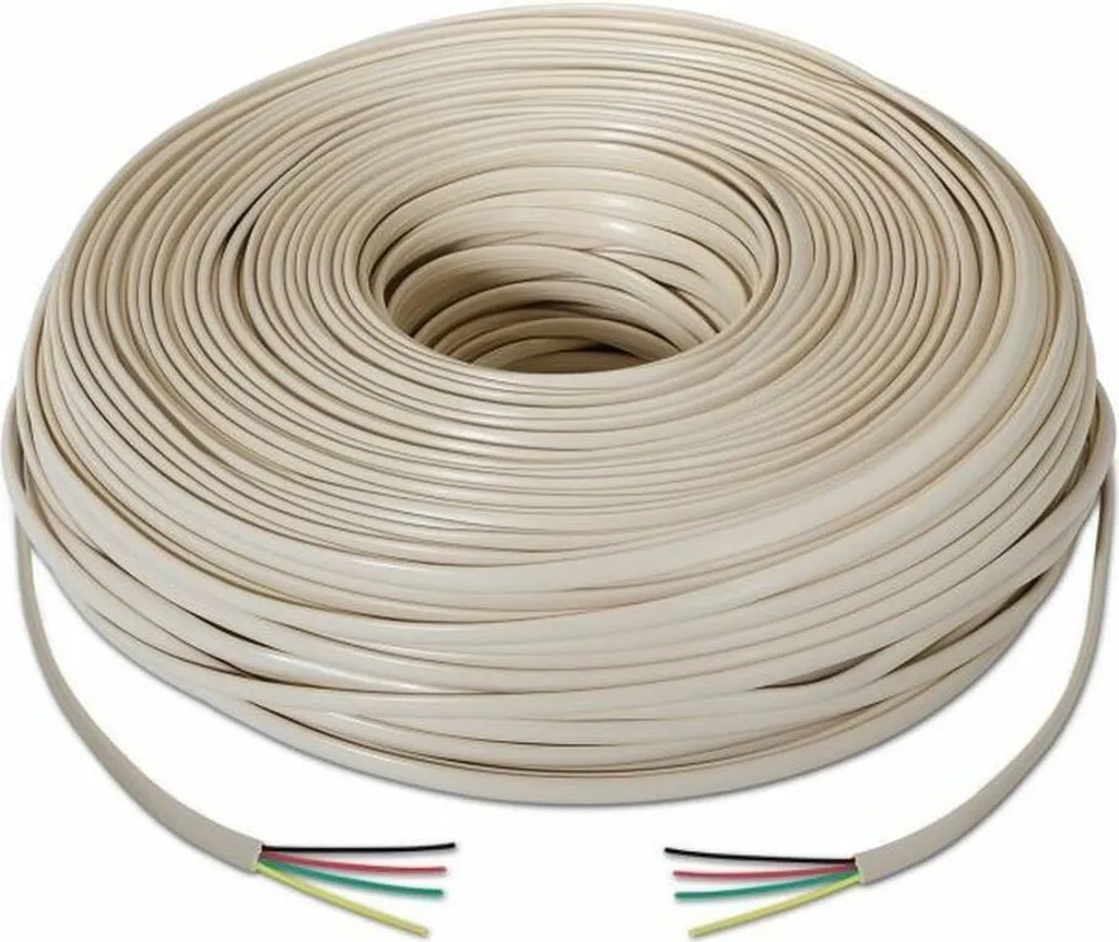 Câble réseau Cat6 en bobine de 100m pour installation Ethernet