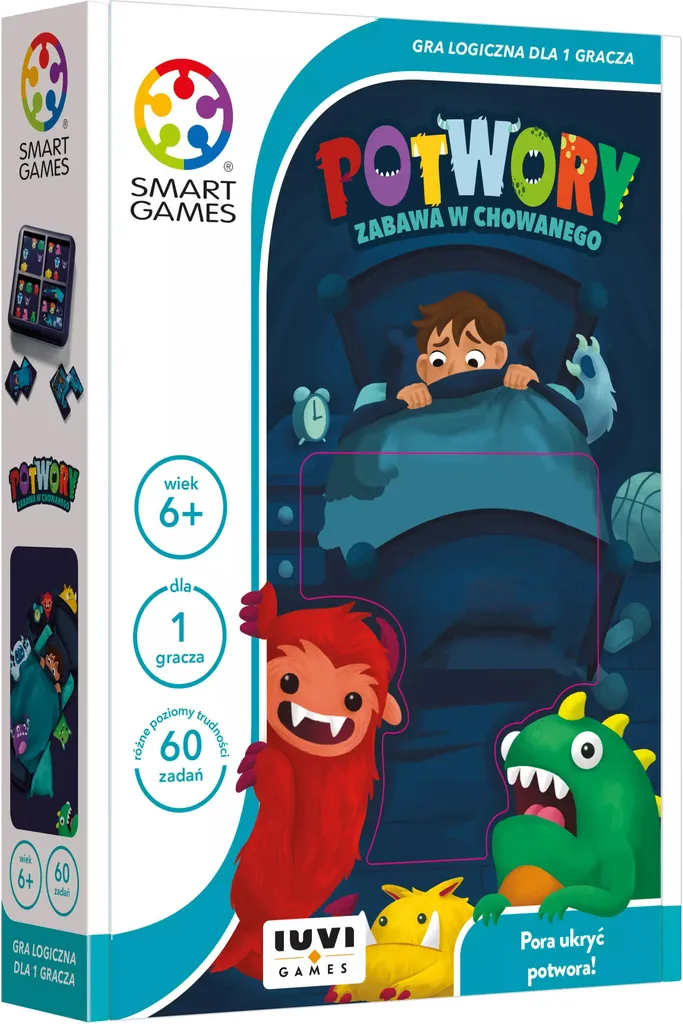 Smart Games Monsters Hide-and-Seek jeu de réflexion et logique enfant
