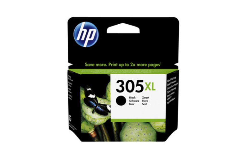 HP Čierna originálna atramentová kazeta 305XL s vysokou Obrázok produktu 