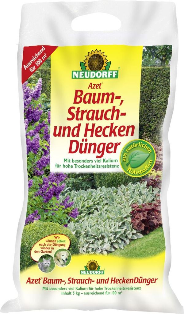 Azet Baum- Strauch- & HeckenDünger 5 kg Produktbild 