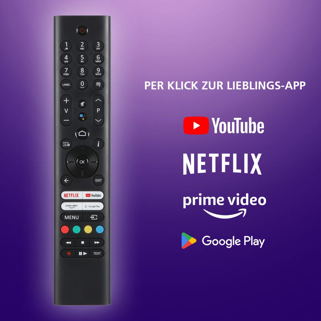 JVC QLED TV 40 Zoll Fernseher Full HD Android TV (HDR Smart Produktbild 5