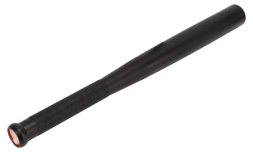 Lampe Torche Baseball 5000mAh LED Étanche - Alliage Aluminium Noir - 2