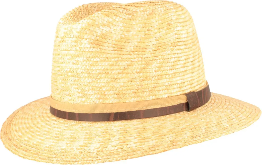 Chapeau de voyage Borders Hut Breiter pliable en feutre de laine gris