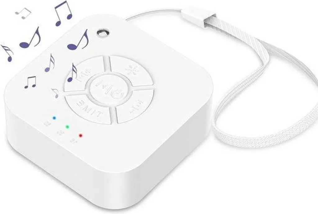 Appareil bruit blanc nomade avec 9 ambiances et minuterie automatique