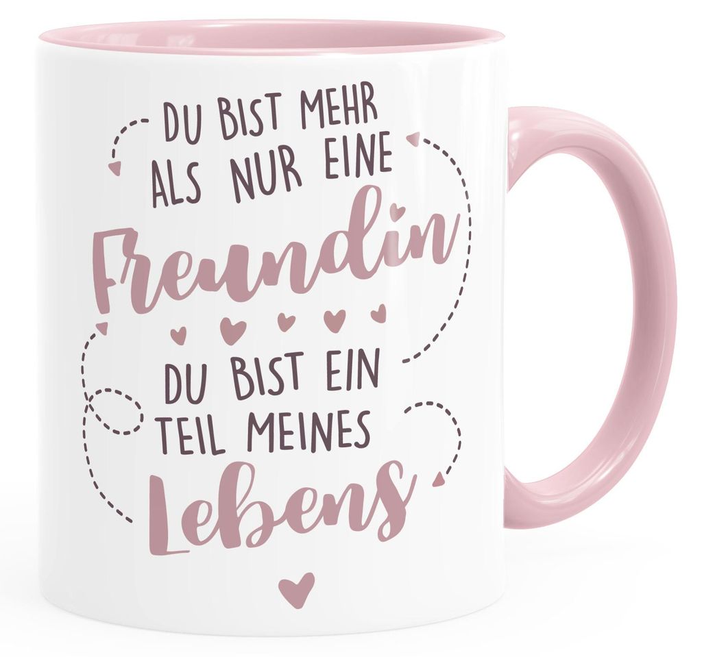 Geschenk-Tasse beste Freundin Du bist mehr als nur eine Produktbild 