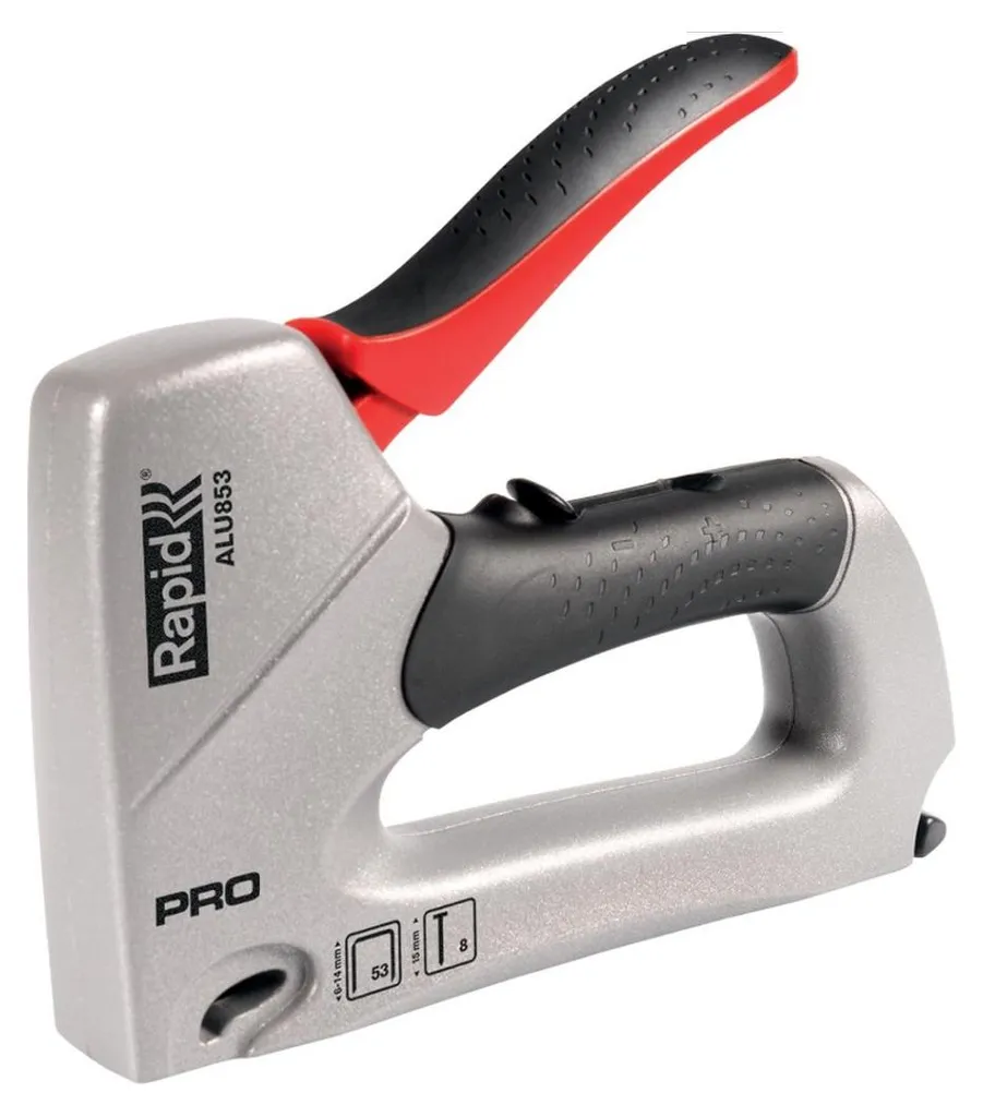 Agrafeuse manuelle multifonction en alu pour travaux de bricolage Rapid