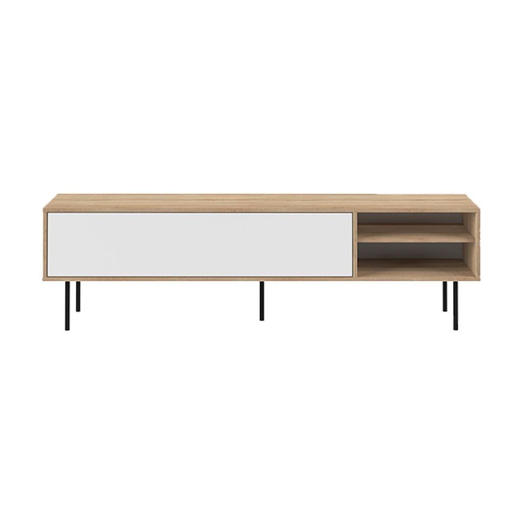 TV-Möbel Watt 165cm - Eiche/Weiß