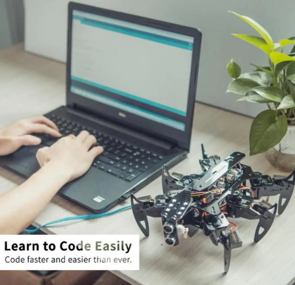 Robotique DIY : Kit Araignée Hexapode pour Expérimentation et Programmation - 2