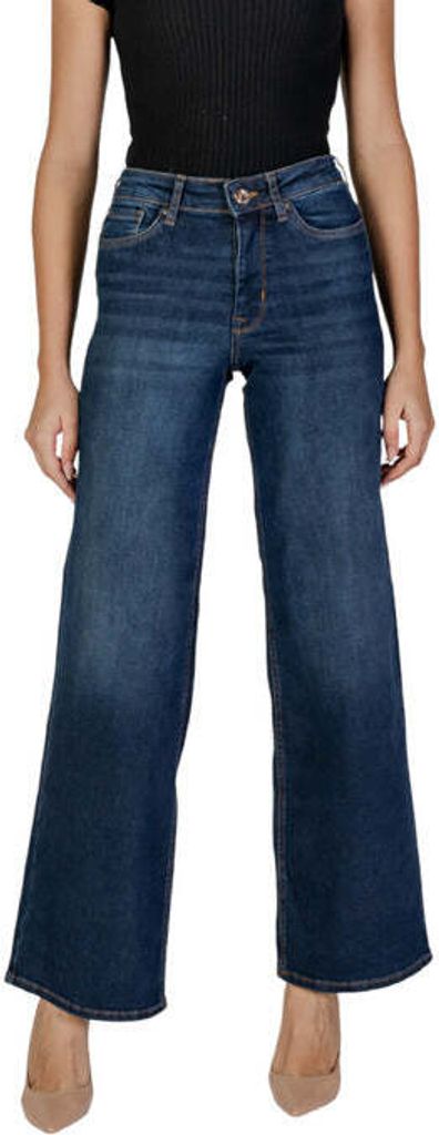 Only Donkerblauw Wide Leg Jeans – L_32