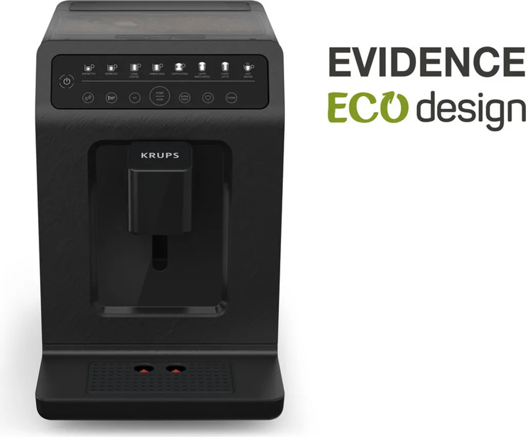 Machine à café KRUPS Evidence Eco pour espresso et boissons lactées mat - 28