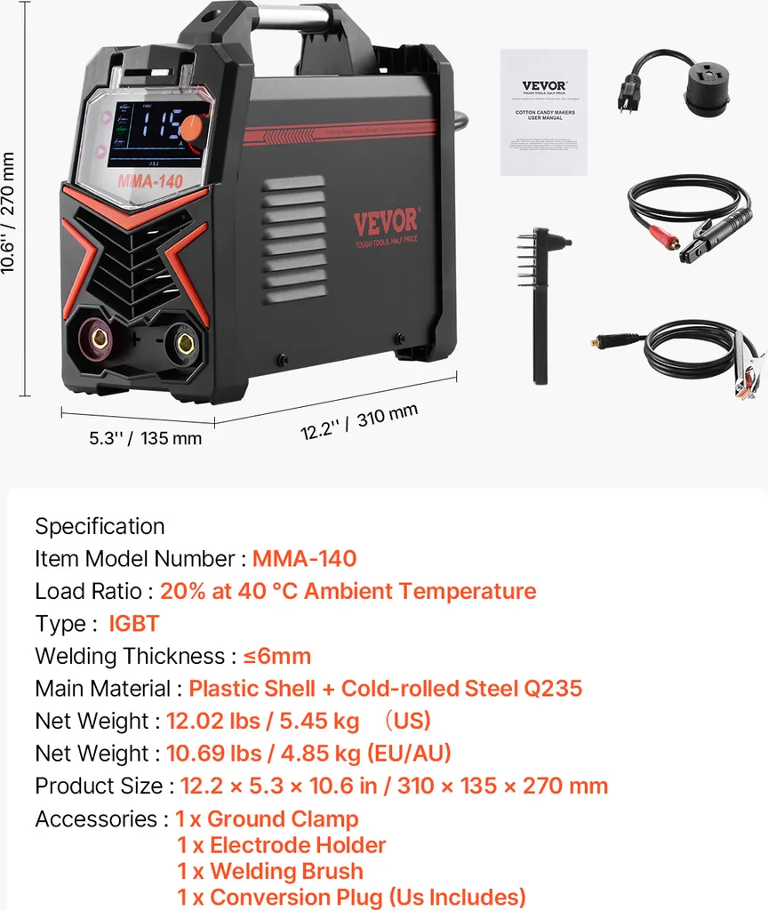 Soudeuse TIG avec écran LED et Onduleur IGBT - Poste multi-fonctions - 7