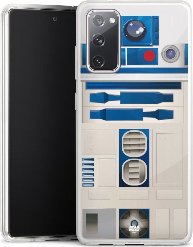 DeinDesign Slim Hülle für Samsung Galaxy S20 FE 5G Silikon Case Ultra Dünn Handyhülle Fanartikel Star Wars R2D2