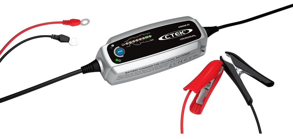 Ctek Lithium XS - 50/60 - -20 - 50 °C - Schwarz - Silber Zdjęcie produktu 